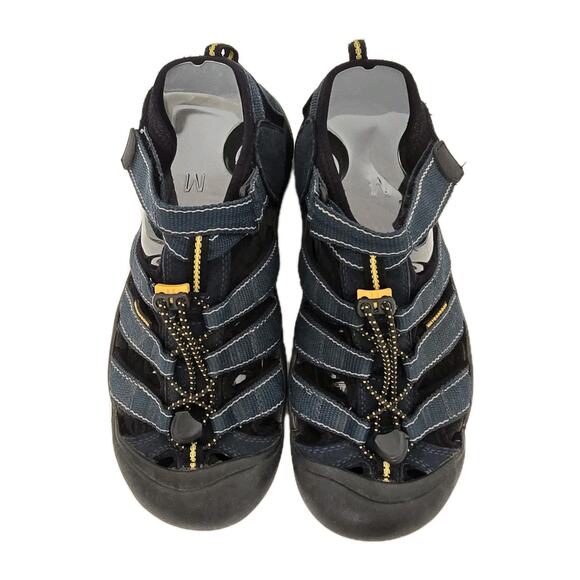 Keen Newport H2 Sandals Mens 6 Navy Blue Closed Toe Water Hiking Sport Hybrid - Picture 6 of 10